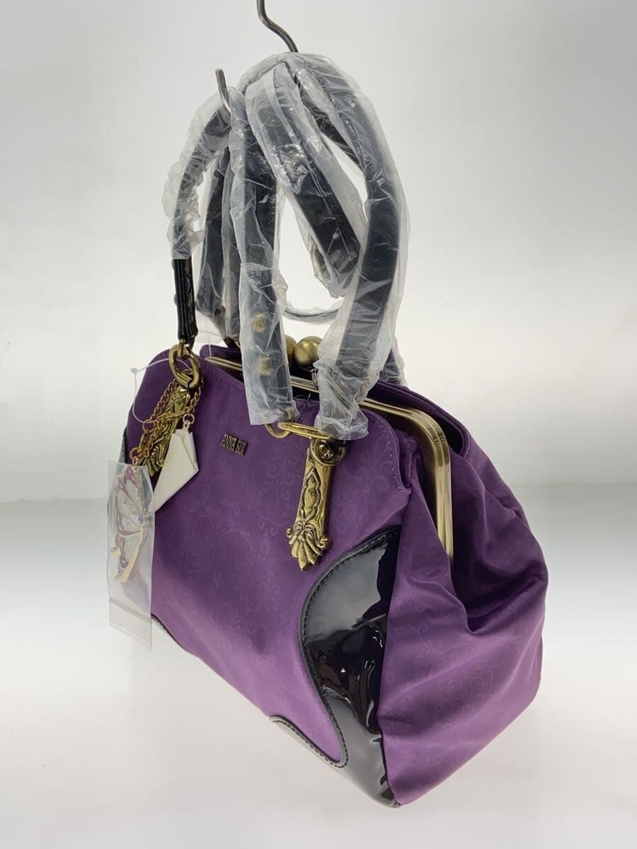 ANNA SUI Handbag Nylon PUP Solid 2