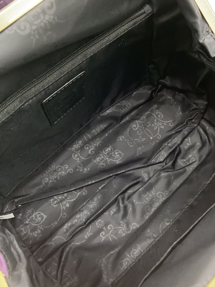 ANNA SUI Handbag Nylon PUP Solid 6