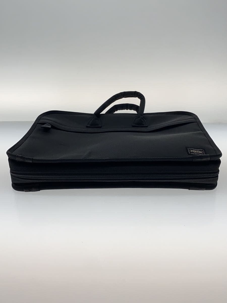 PORTER Briefcase Canvas BLK Plain 4