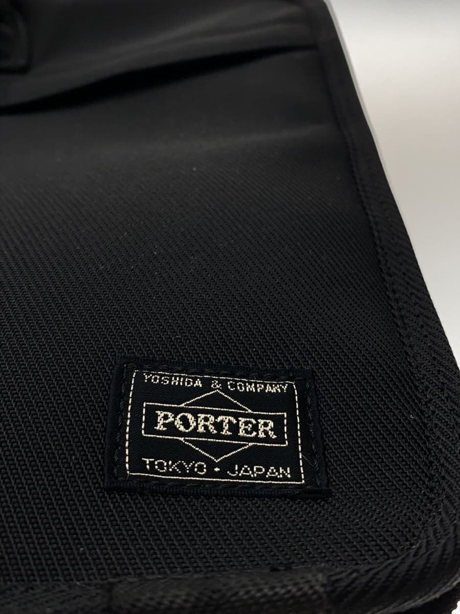 PORTER Briefcase Canvas BLK Plain 5