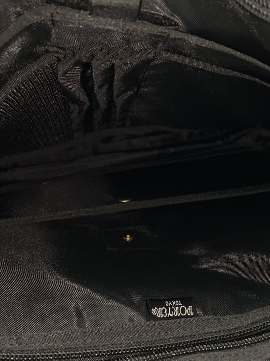 PORTER Briefcase Canvas BLK Plain 6
