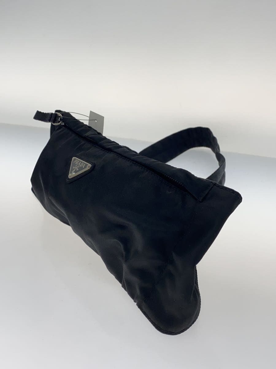 PRADA Waist Bag Nylon BLK 2