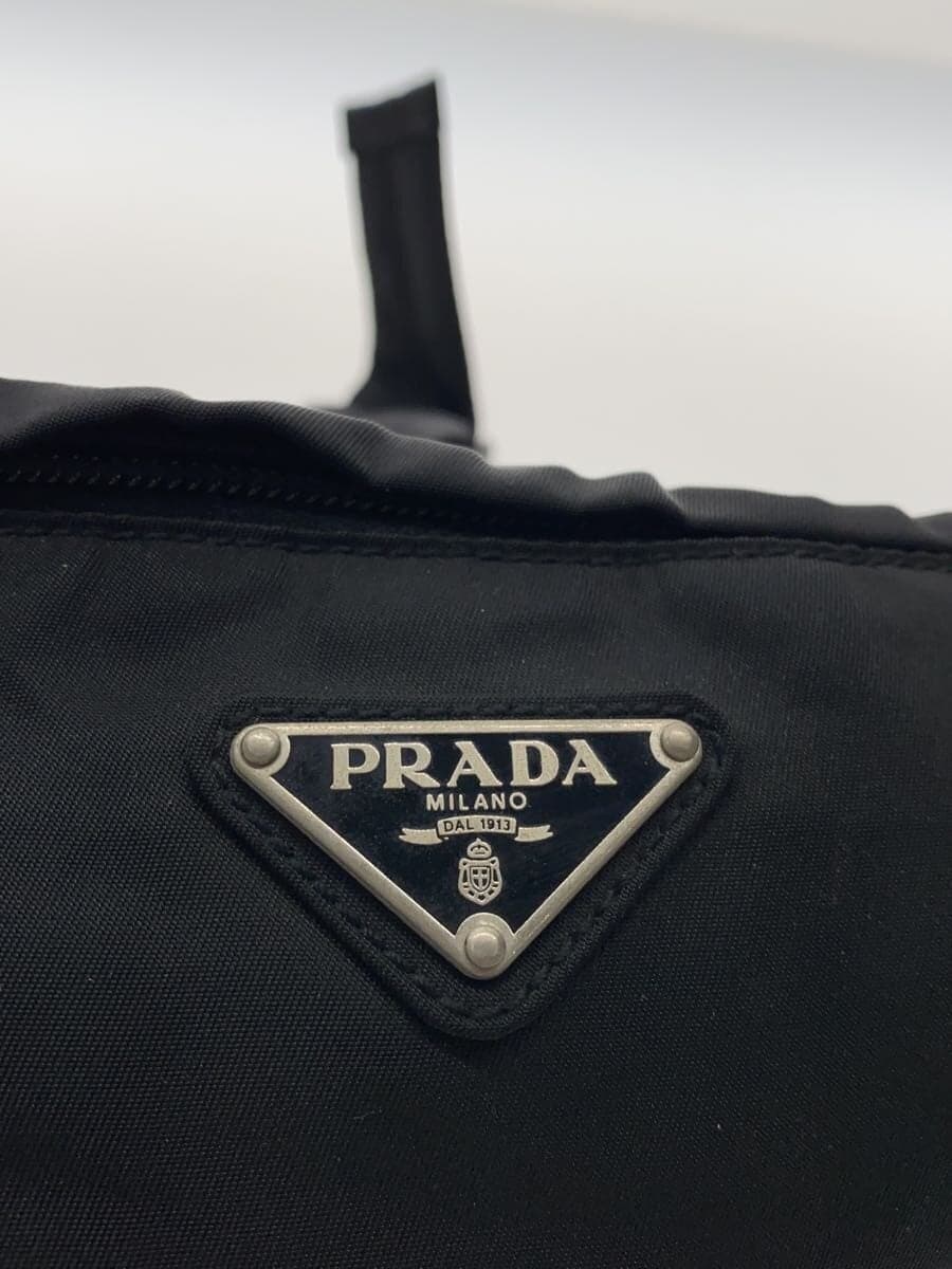 PRADA Waist Bag Nylon BLK 5