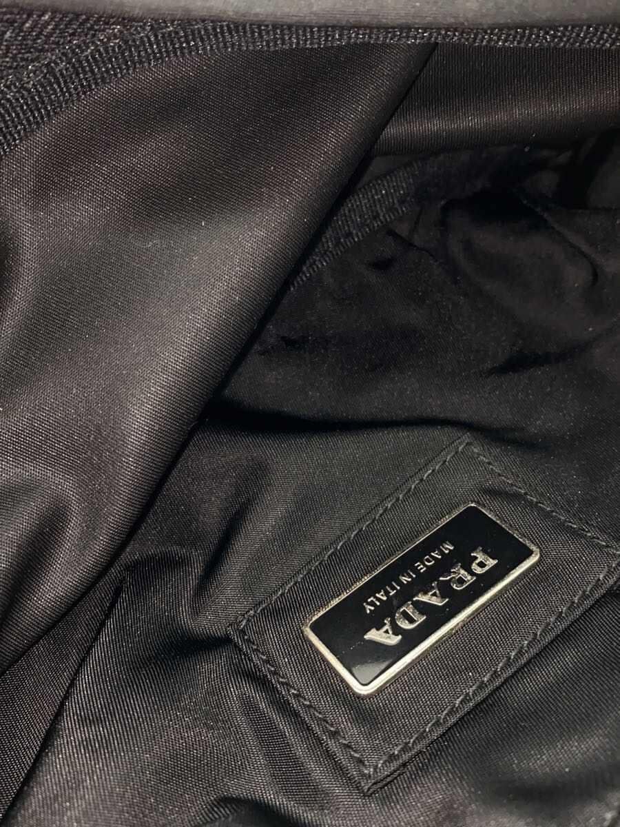 PRADA Waist Bag Nylon BLK 6