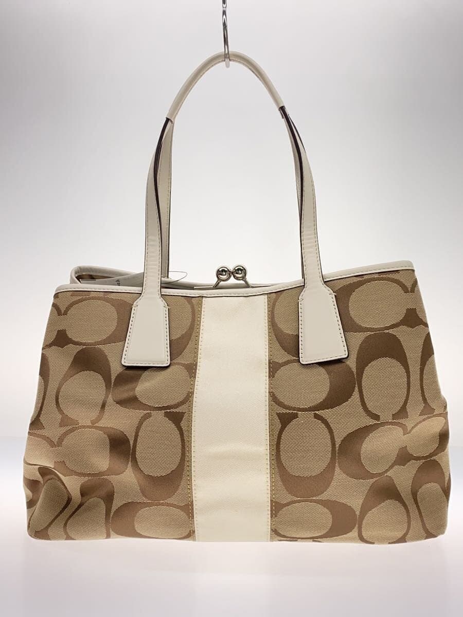 COACH handbag PVC WHT F13533 3