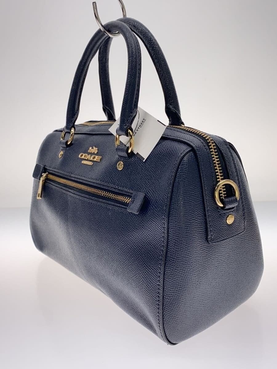 COACH handbag -- NVY plain 2