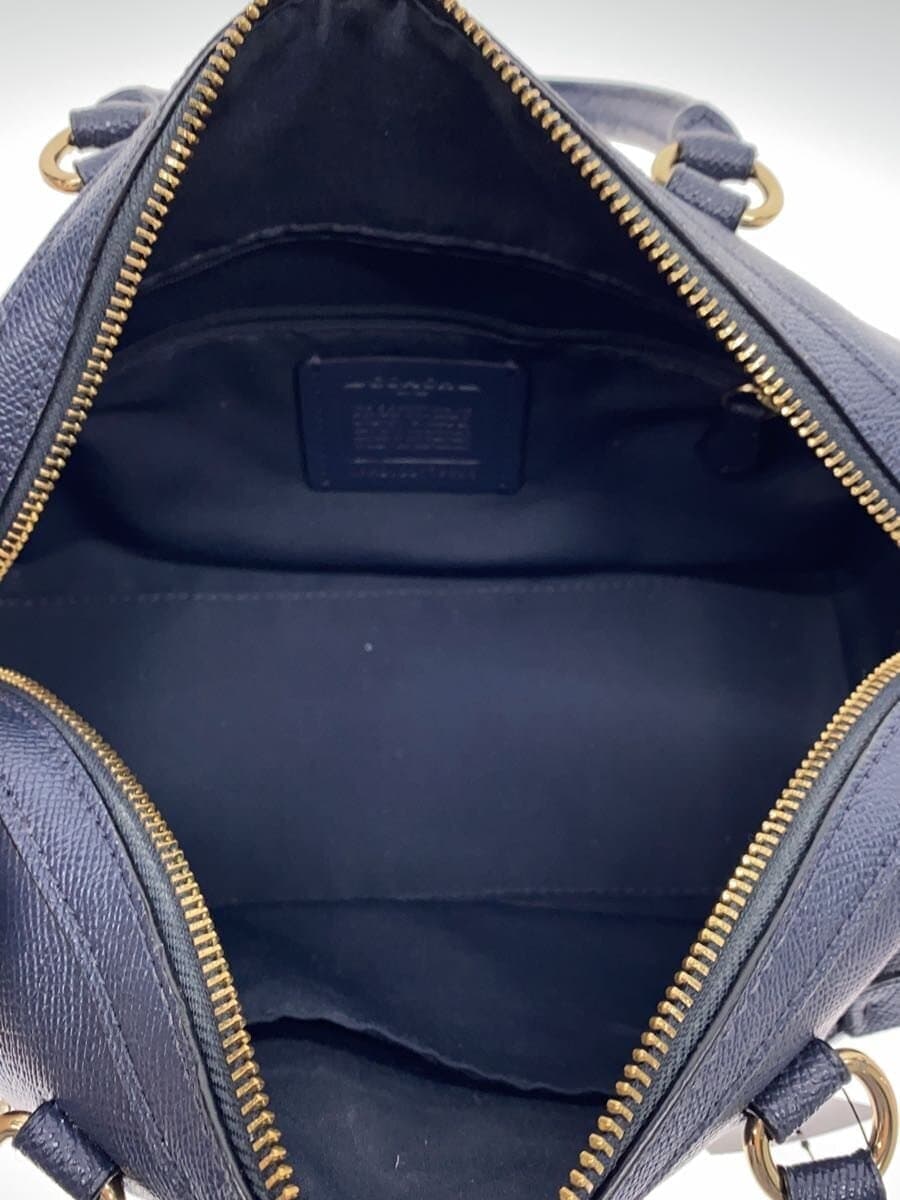 COACH handbag -- NVY plain 6
