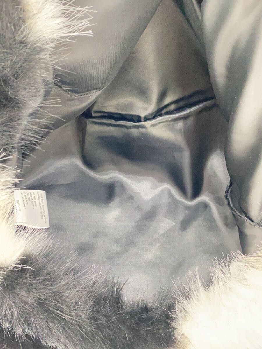 Other Brand Fur Bag heurueh Tote Bag Polyester Black Border Stripe 6