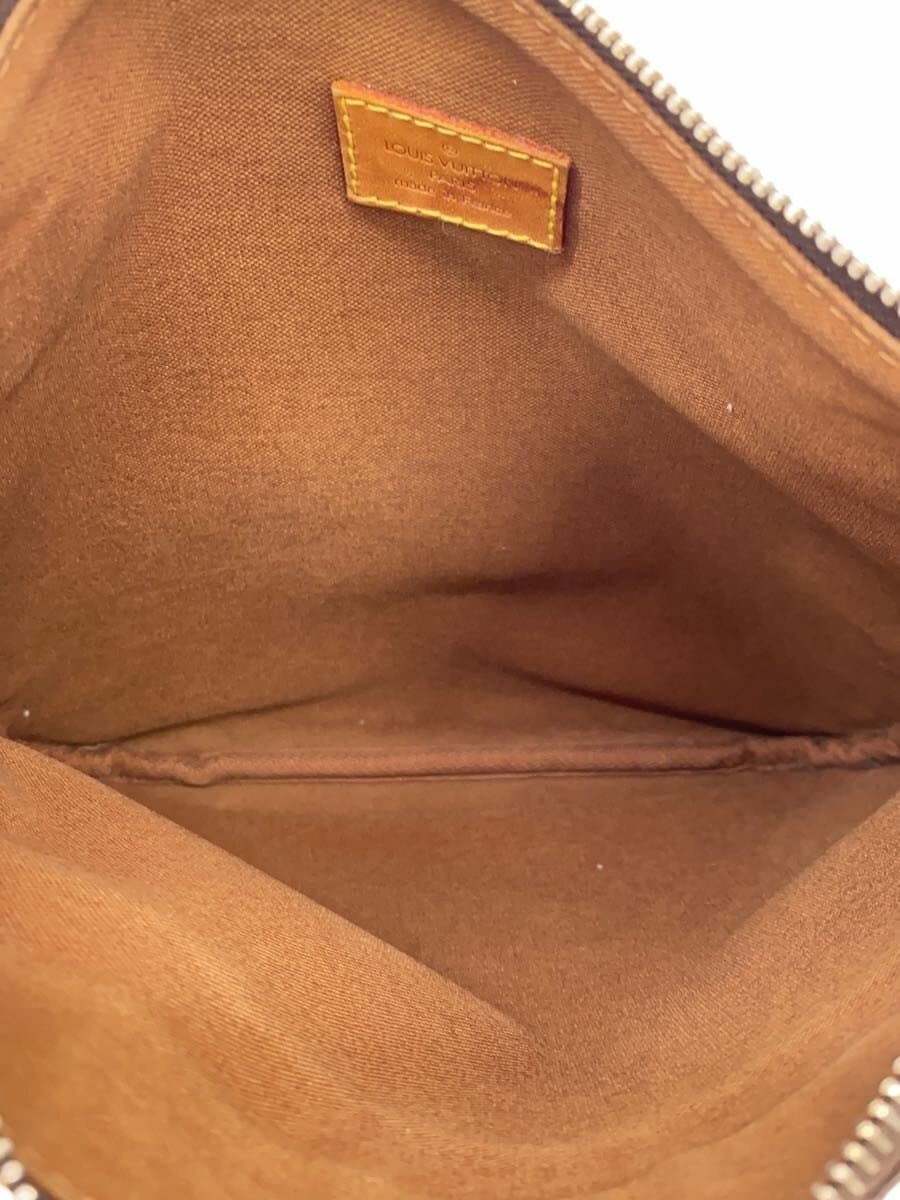 LOUIS VUITTON Pochette Bosphore_Monogram Canvas Vinyl Brown 6