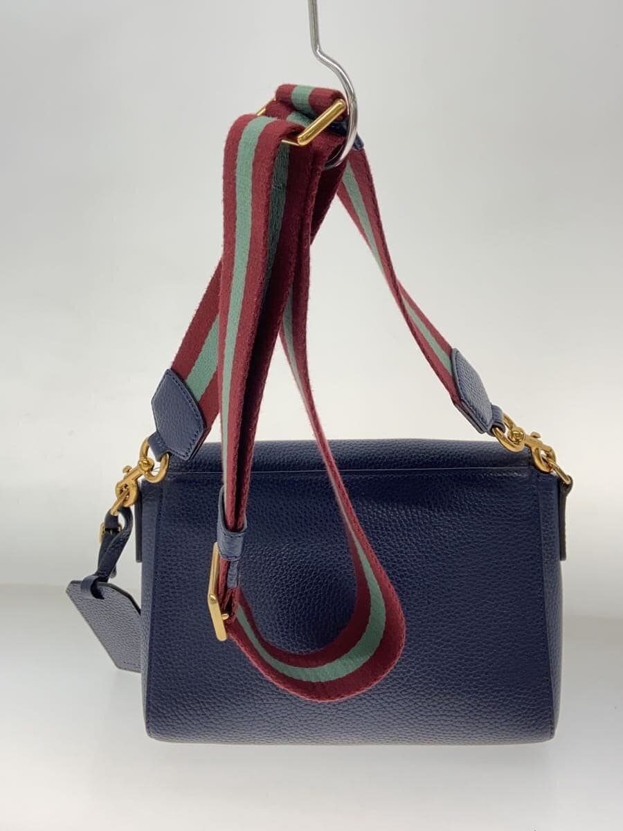 MARC JACOBS shoulder bag leather navy M0008278 3