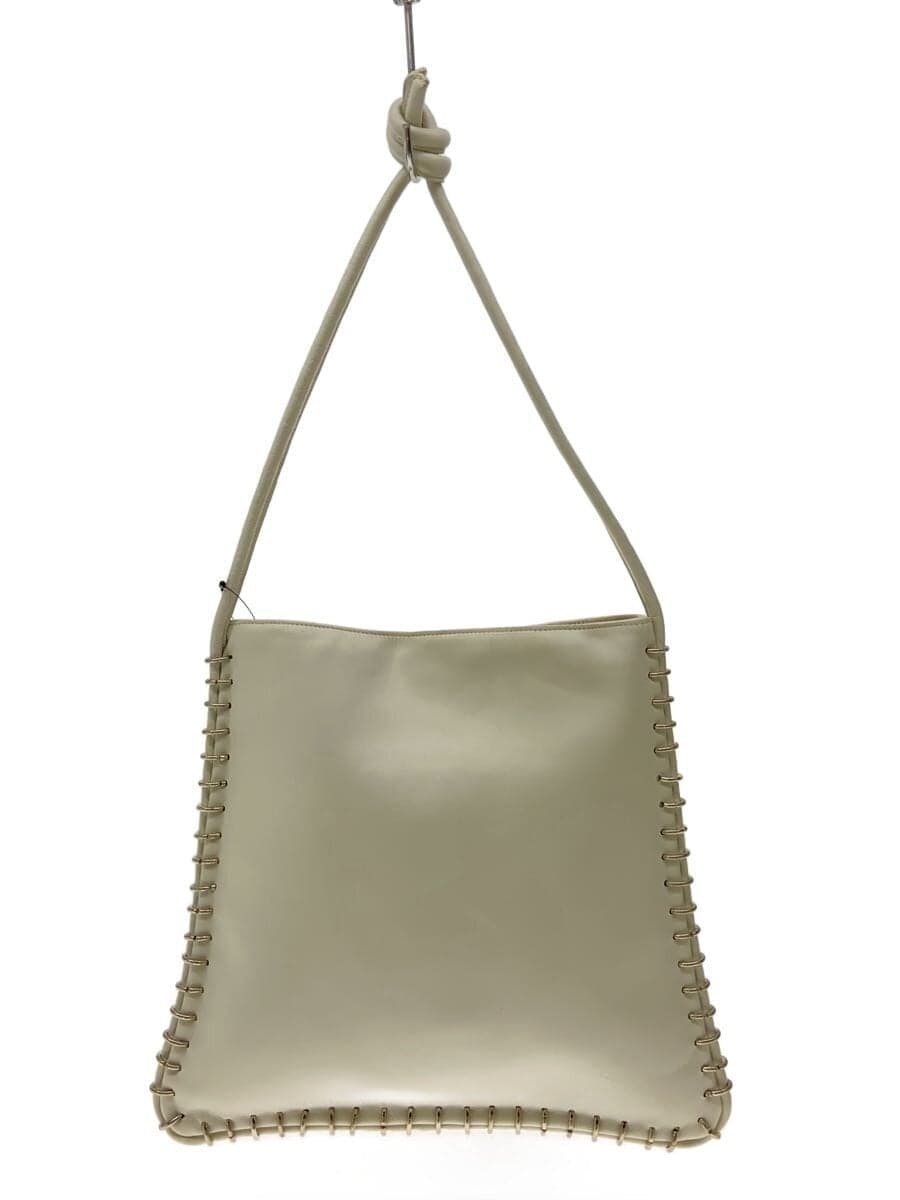 PELLICO shoulder bag leather white plain