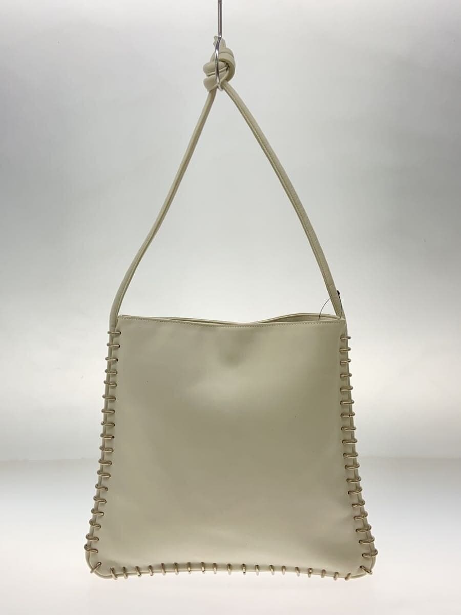 PELLICO shoulder bag leather white plain 3