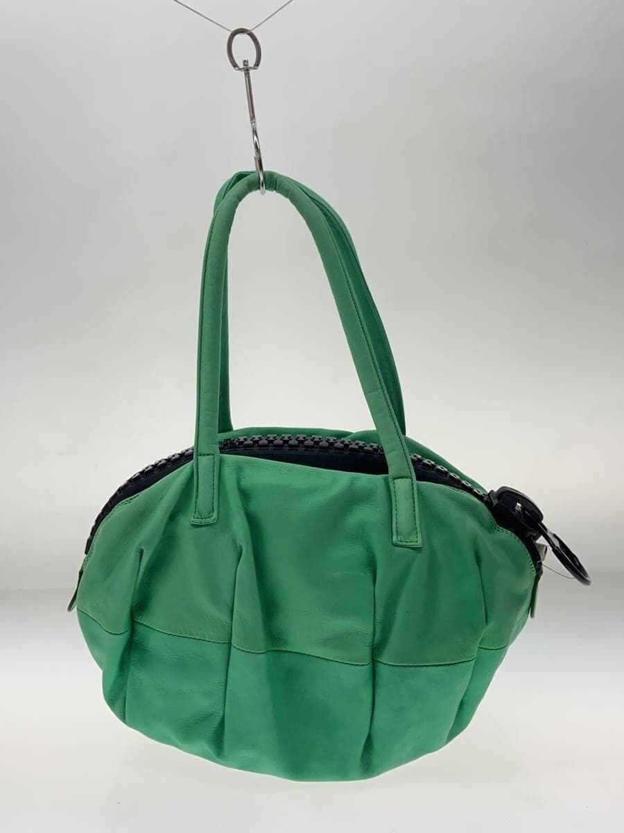 Kawa-kawa handbag -- Green Plain 3