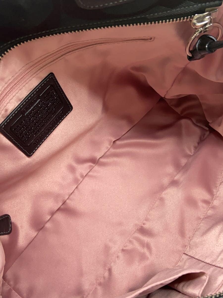 COACH bag enamel black 6