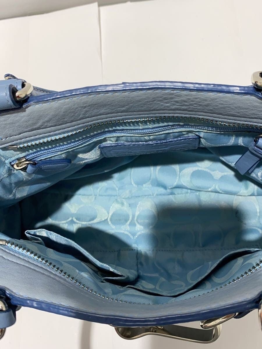 COACH Handbag -- BLU Solid Color F10688 5