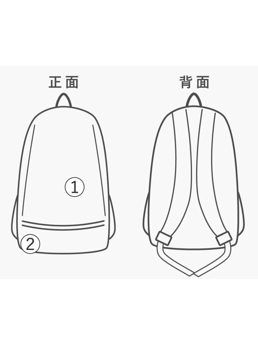 A BATHING APE Backpack Black 6