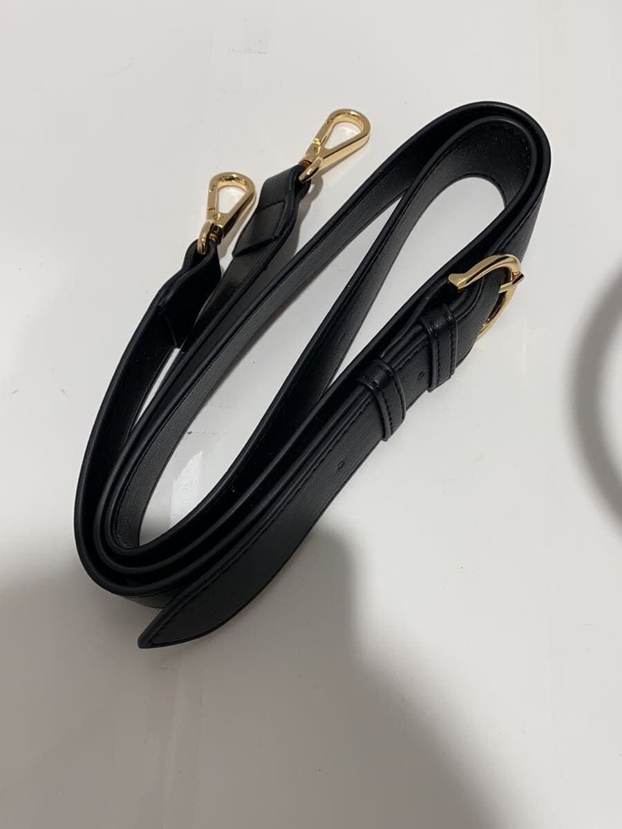 RANDA2-Way Chain Design Quilted Tote Bag Tote Bag BLK 7