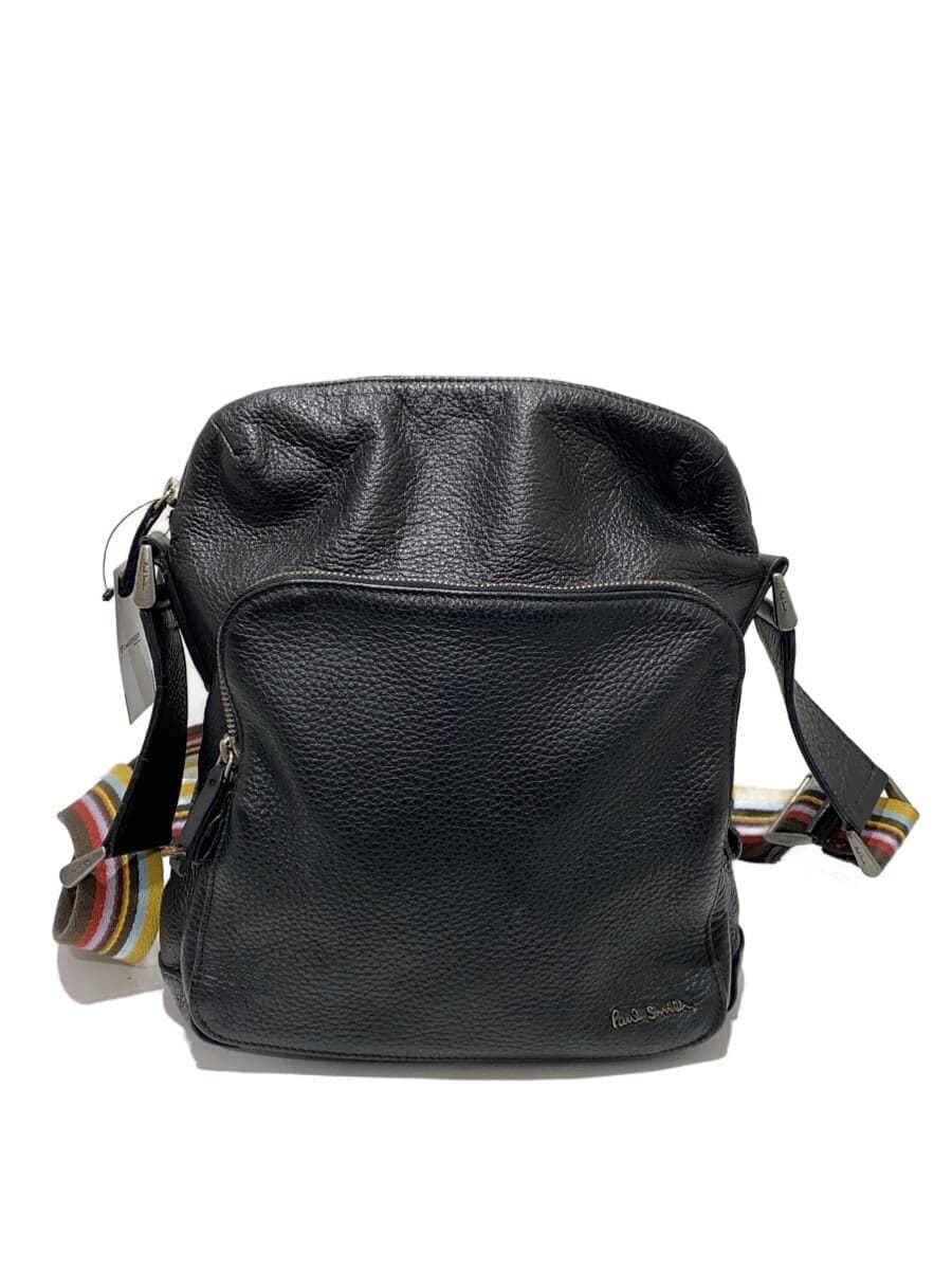 Paul Smith Shoulder Bag Leather BLK