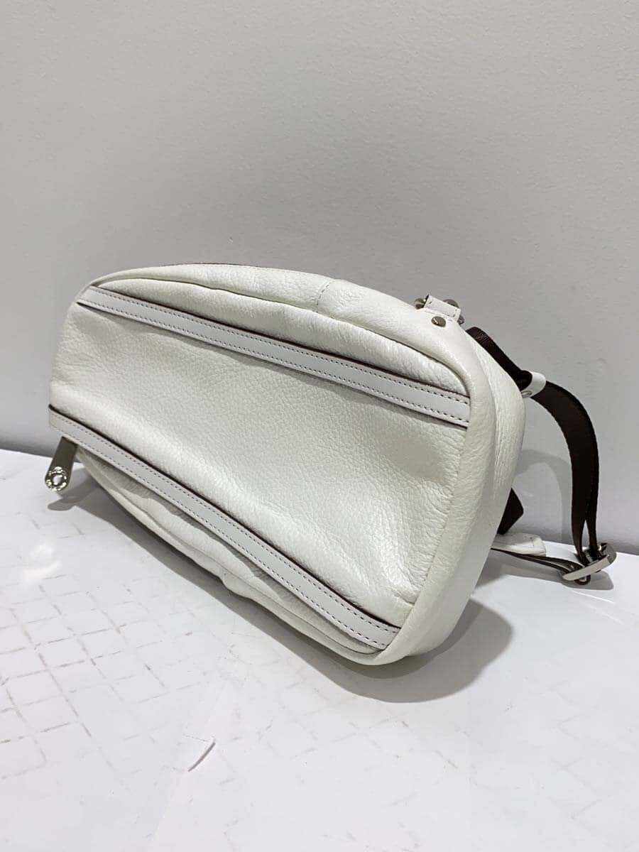 CREEZANJETTAR BODY BAG Leather WHT Solid 2