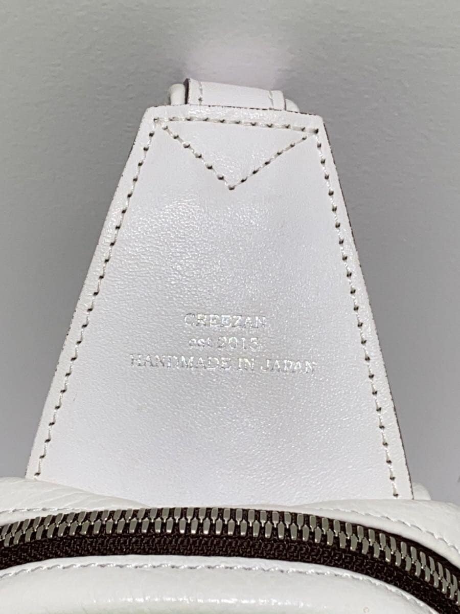CREEZANJETTAR BODY BAG Leather WHT Solid 5