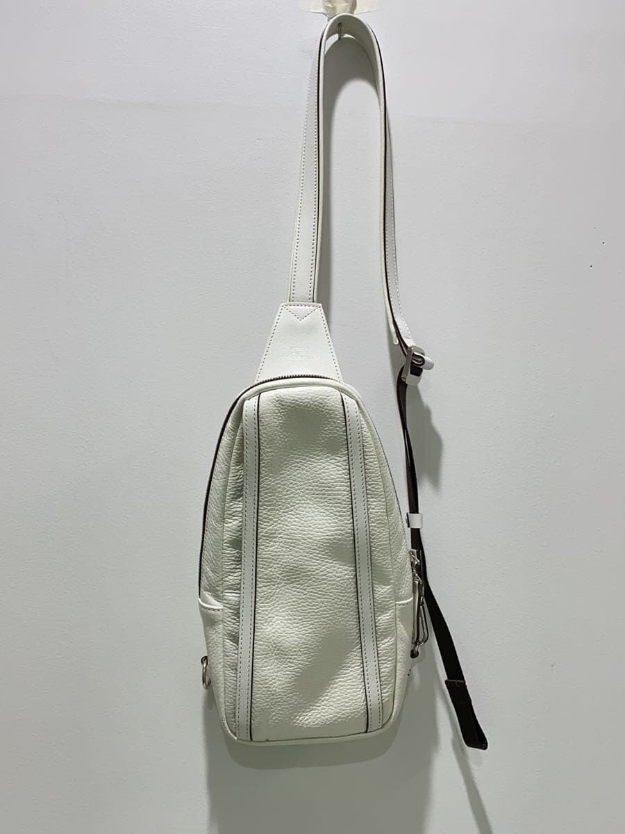 CREEZANJETTAR BODY BAG Leather WHT Solid 7