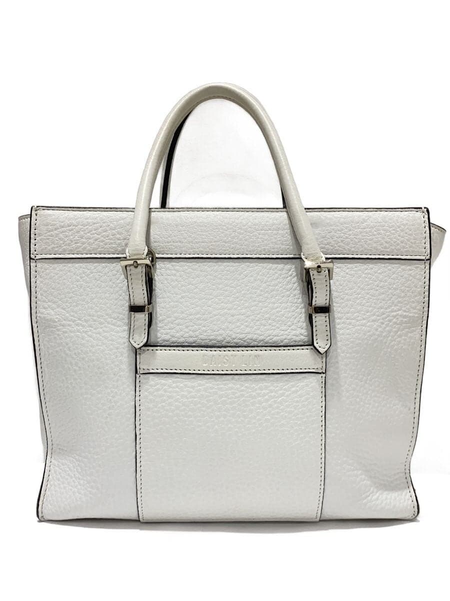 DAISY LIN for FOXEY Galette Tote Bag Leather WHT