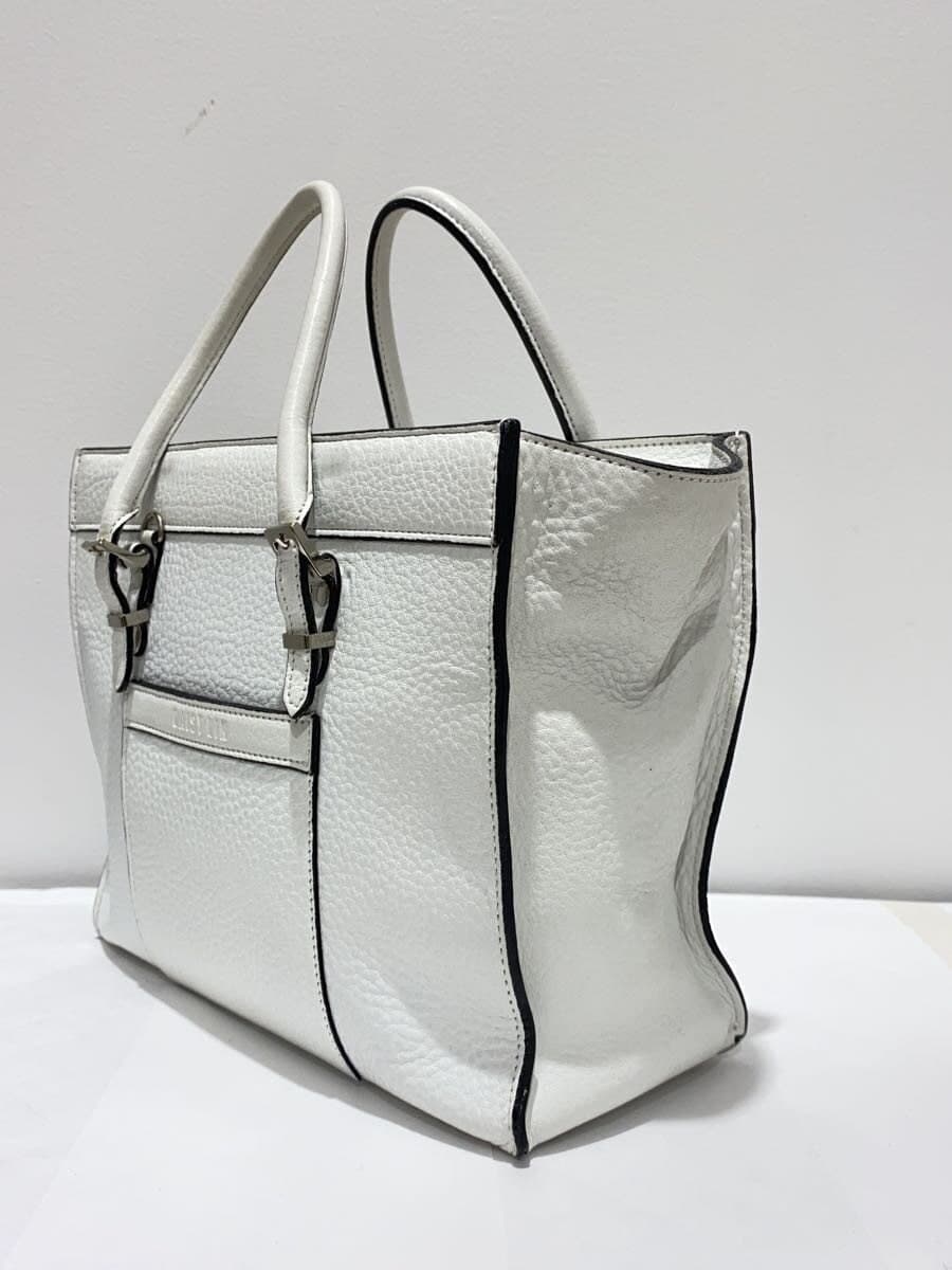DAISY LIN for FOXEY Galette Tote Bag Leather WHT 2