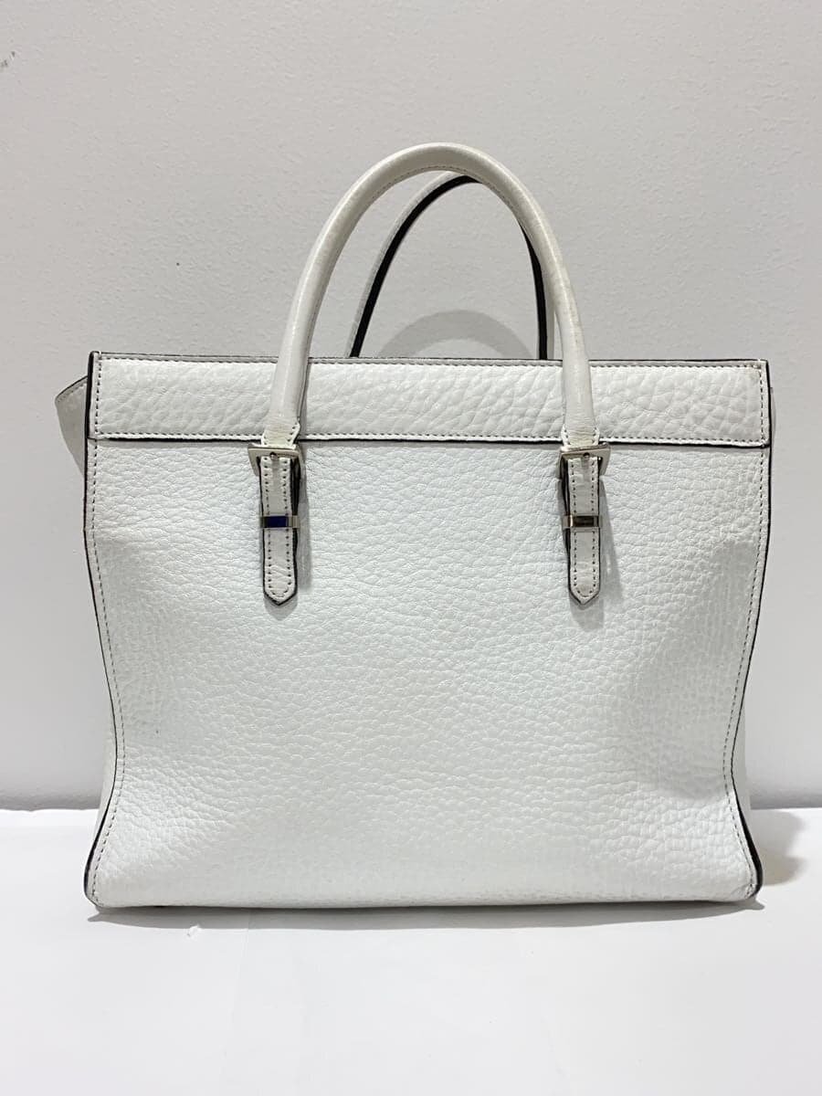 DAISY LIN for FOXEY Galette Tote Bag Leather WHT 3