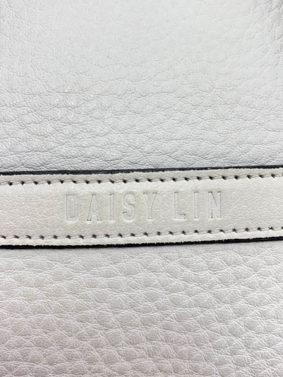 DAISY LIN for FOXEY Galette Tote Bag Leather WHT 5