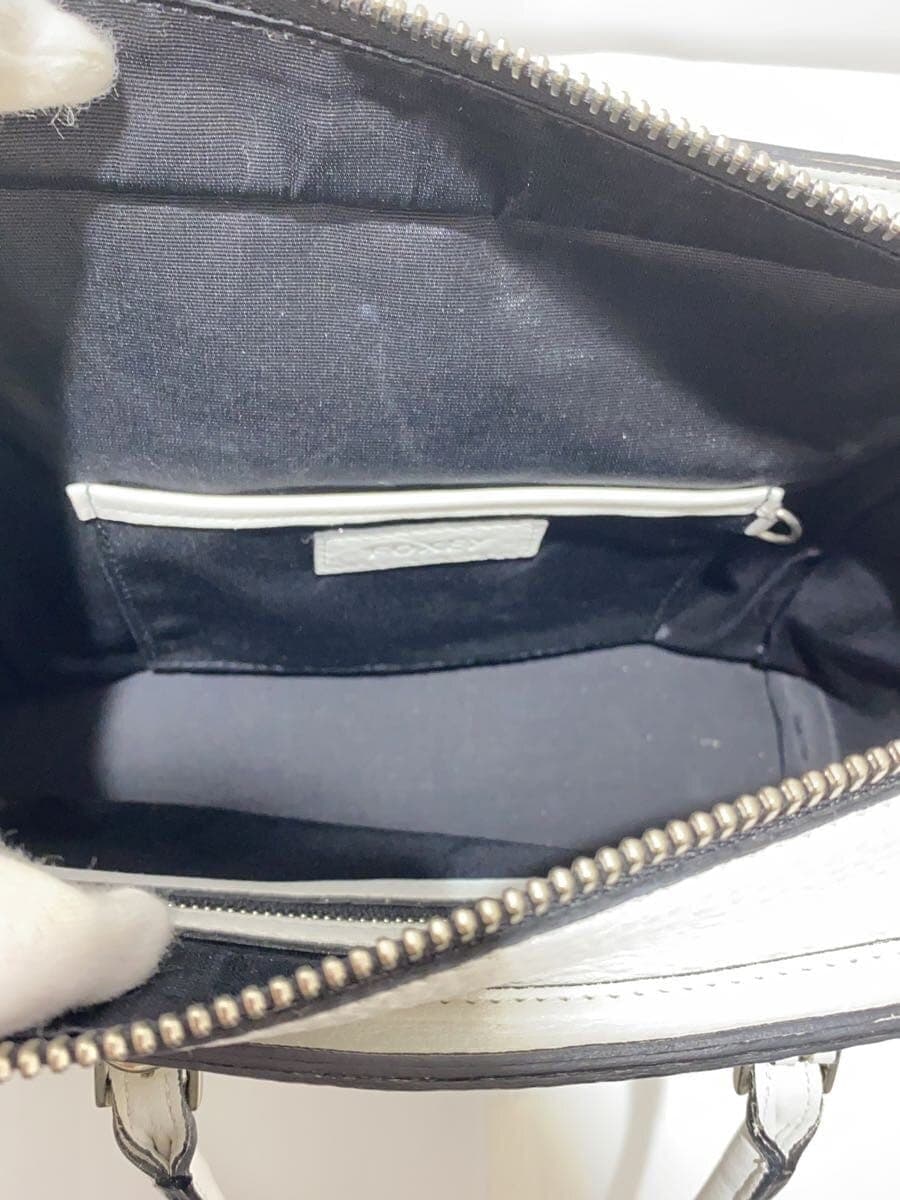 DAISY LIN for FOXEY Galette Tote Bag Leather WHT 6