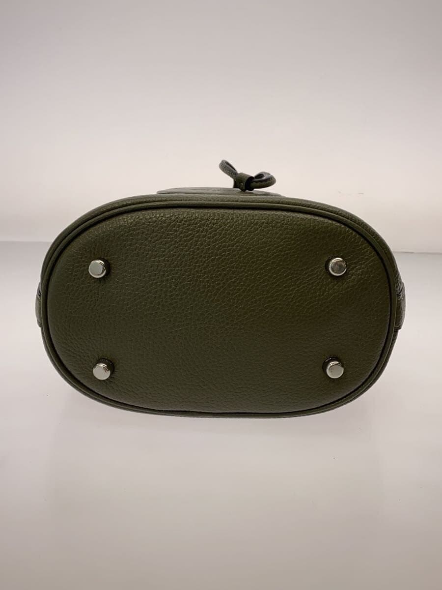 COACH Shoulder Bag Leather KHK C4100 4