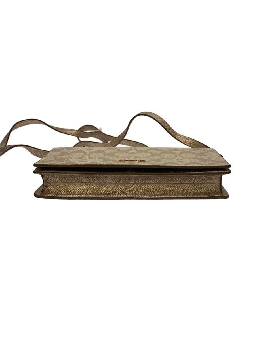 COACH Shoulder Bag GLD CX593 4