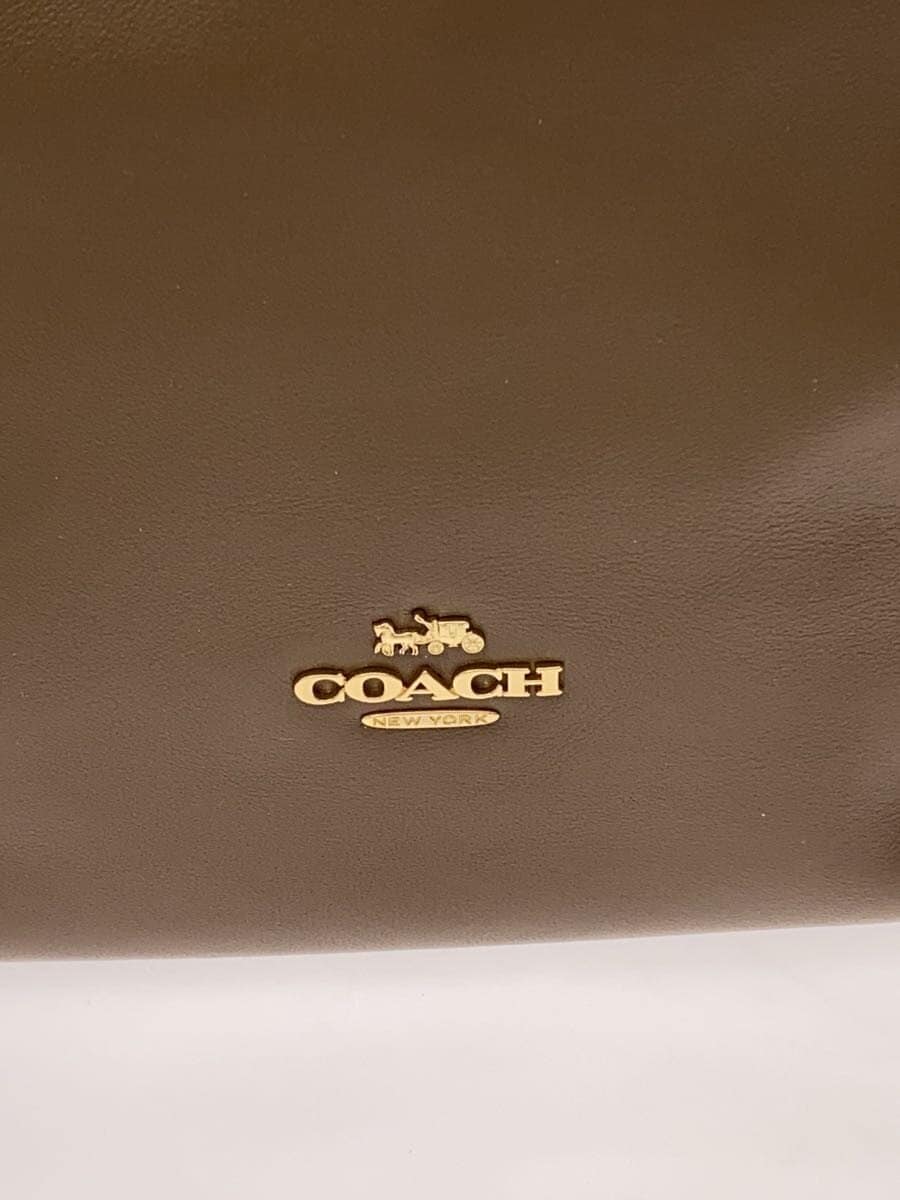 COACH Tote Bag BRW Solid CV947 5