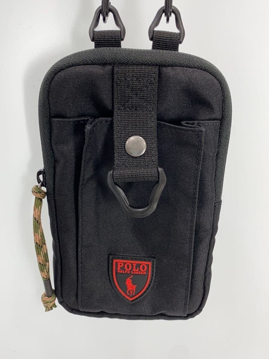 POLO RALPH LAUREN Shoulder Bag Nylon Black 7