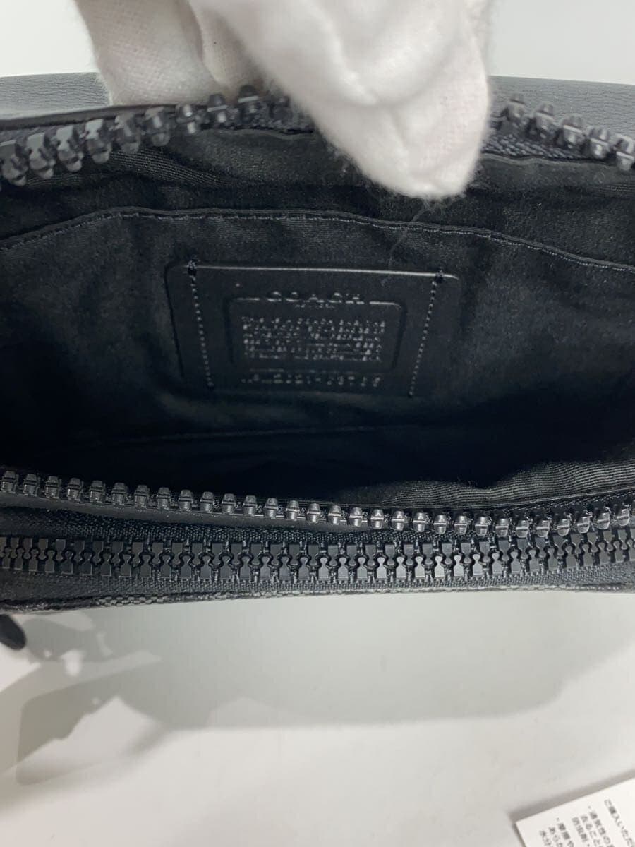 COACH Waist Bag PVC Black All-Over Print C3765 6