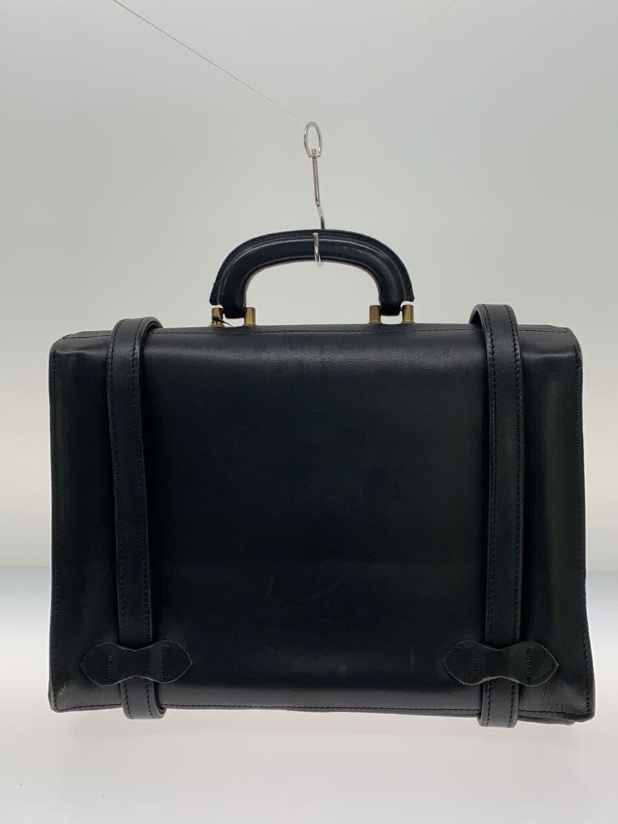SIMPSON Briefcase Leather BLK 3