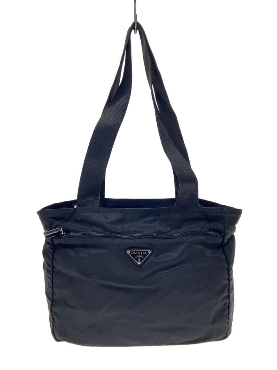 PRADA Tote Bag Nylon BLK