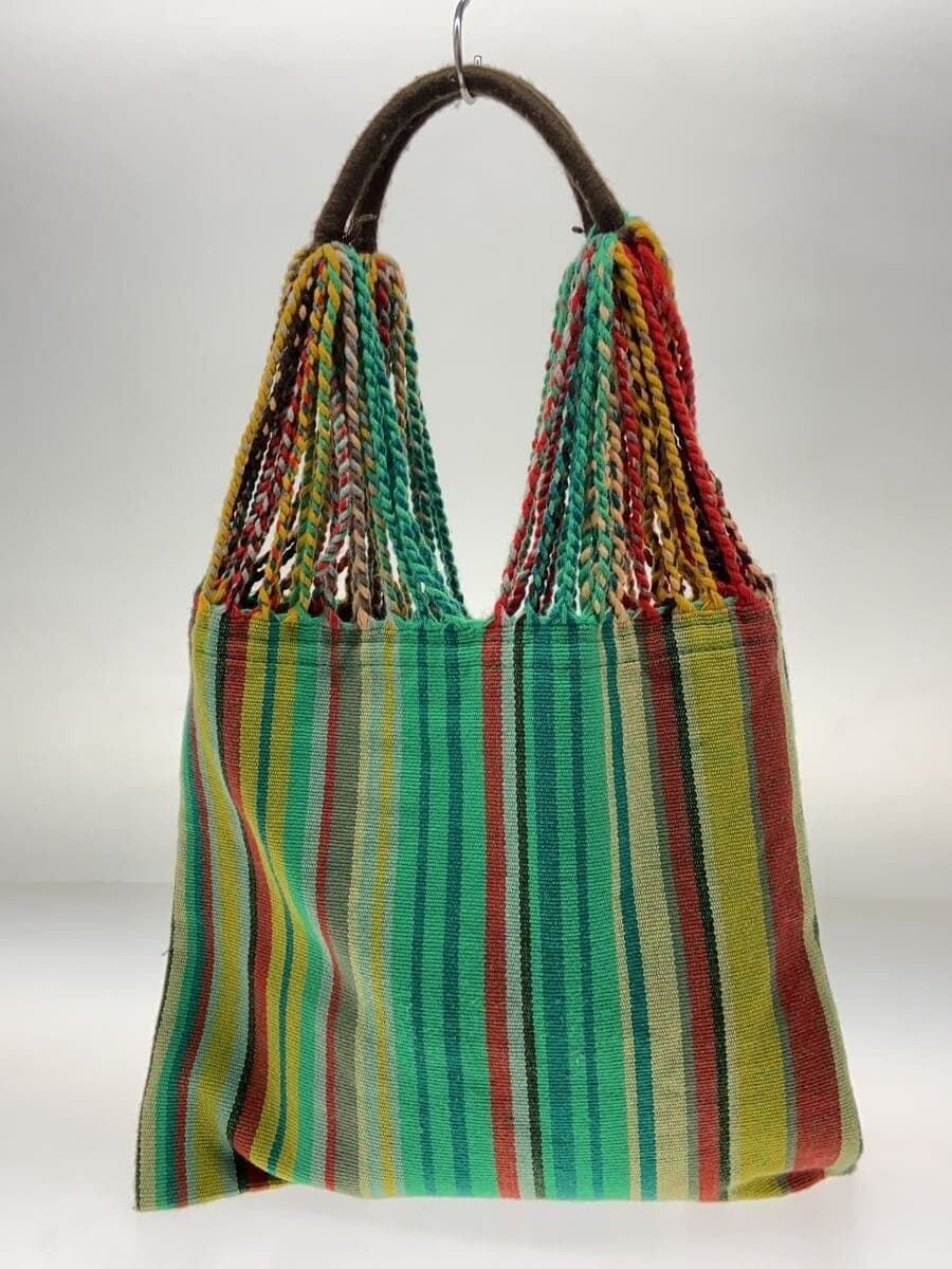 MARNI Tote Bag GRN Stripe 3