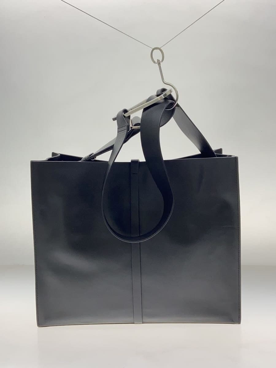 HELIOT EMIL Tote Bag Leather BLK 3