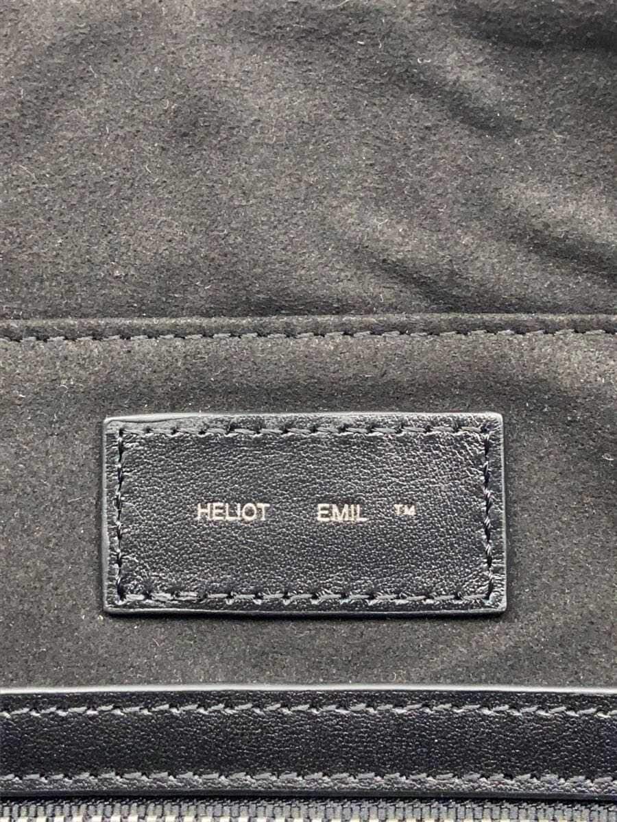 HELIOT EMIL Tote Bag Leather BLK 5