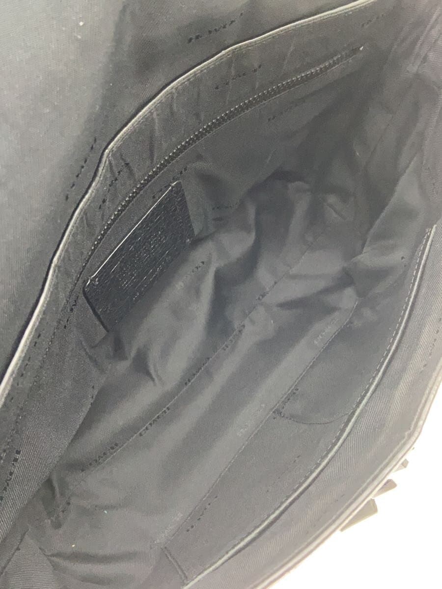 COACH Shoulder Bag Leather BLK Solid J1644-57769 6