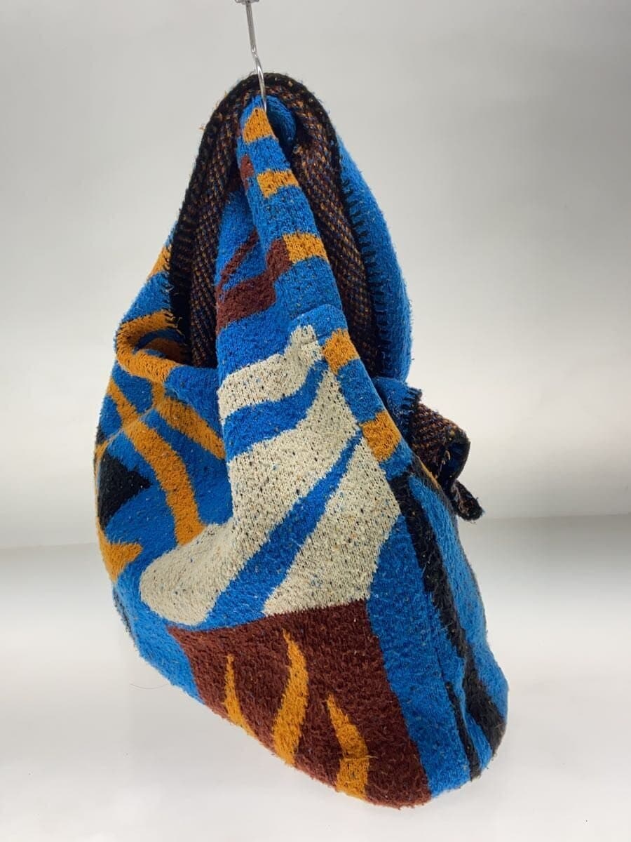KHOKI Shoulder Bag BLU All Over Pattern 23aw-bg-01 2