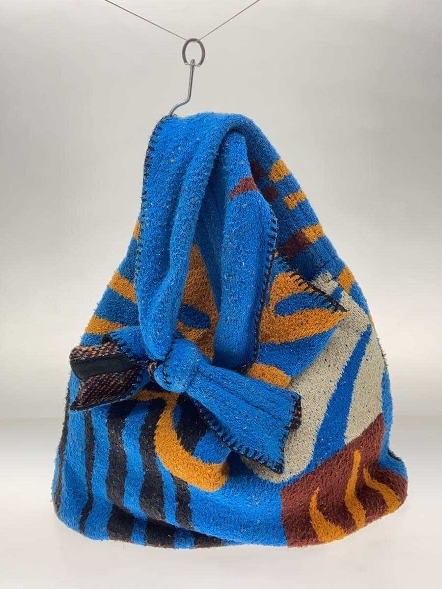 KHOKI Shoulder Bag BLU All Over Pattern 23aw-bg-01 3