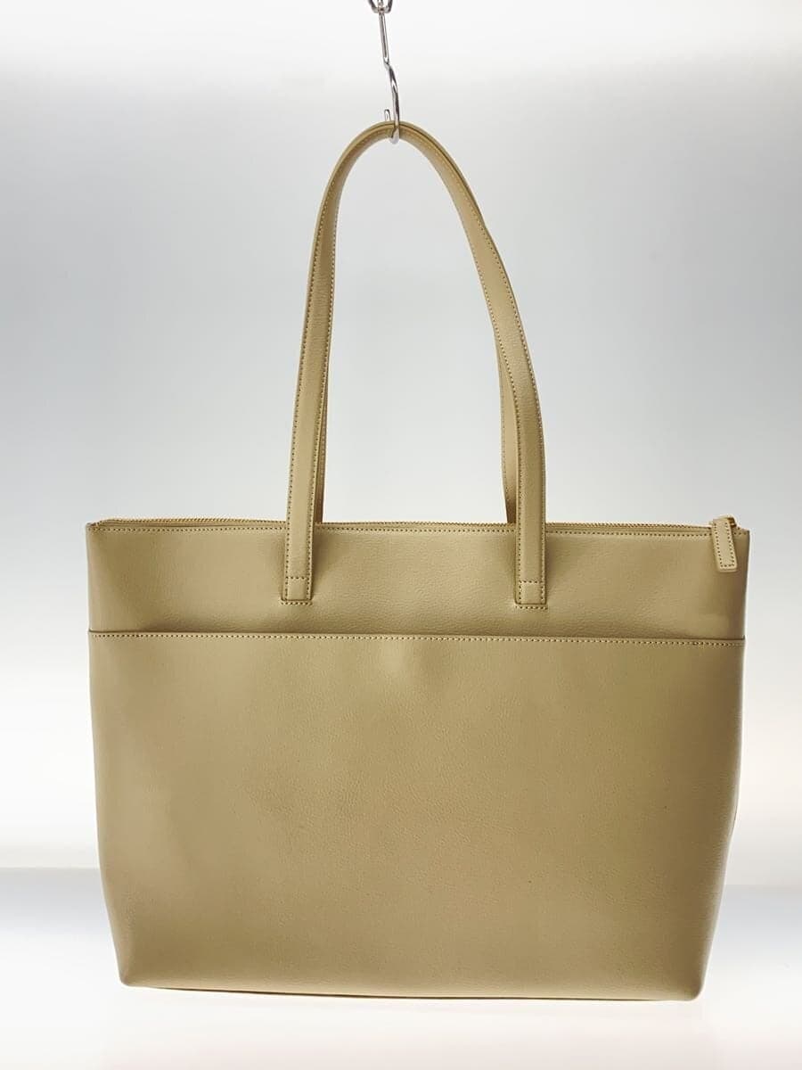 agnes b. Tote Bag Cowhide CRM IS11HZ-07 3