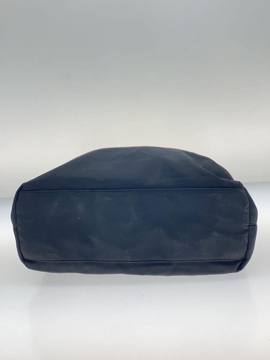 PRADA tote bag nylon BLK plain 4