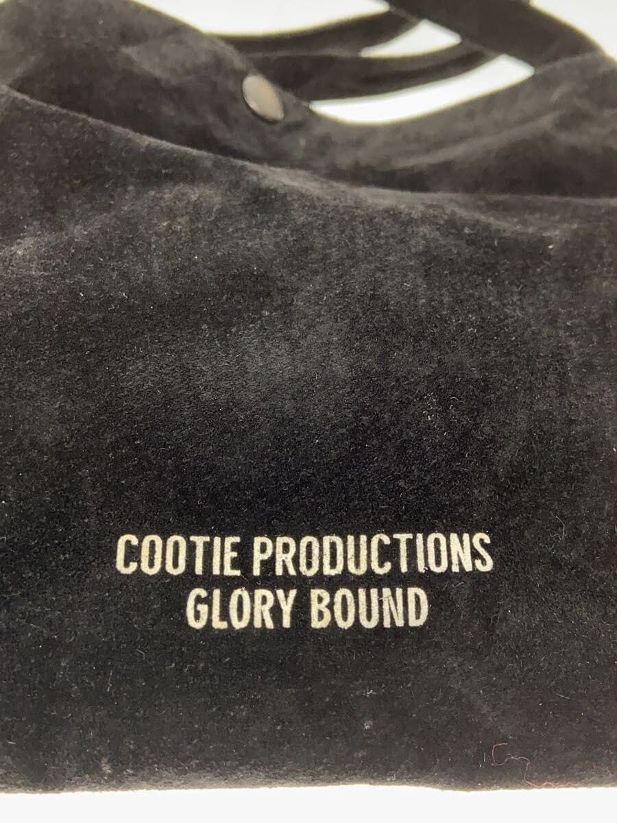 COOTIE shoulder bag suede BLK plain 5