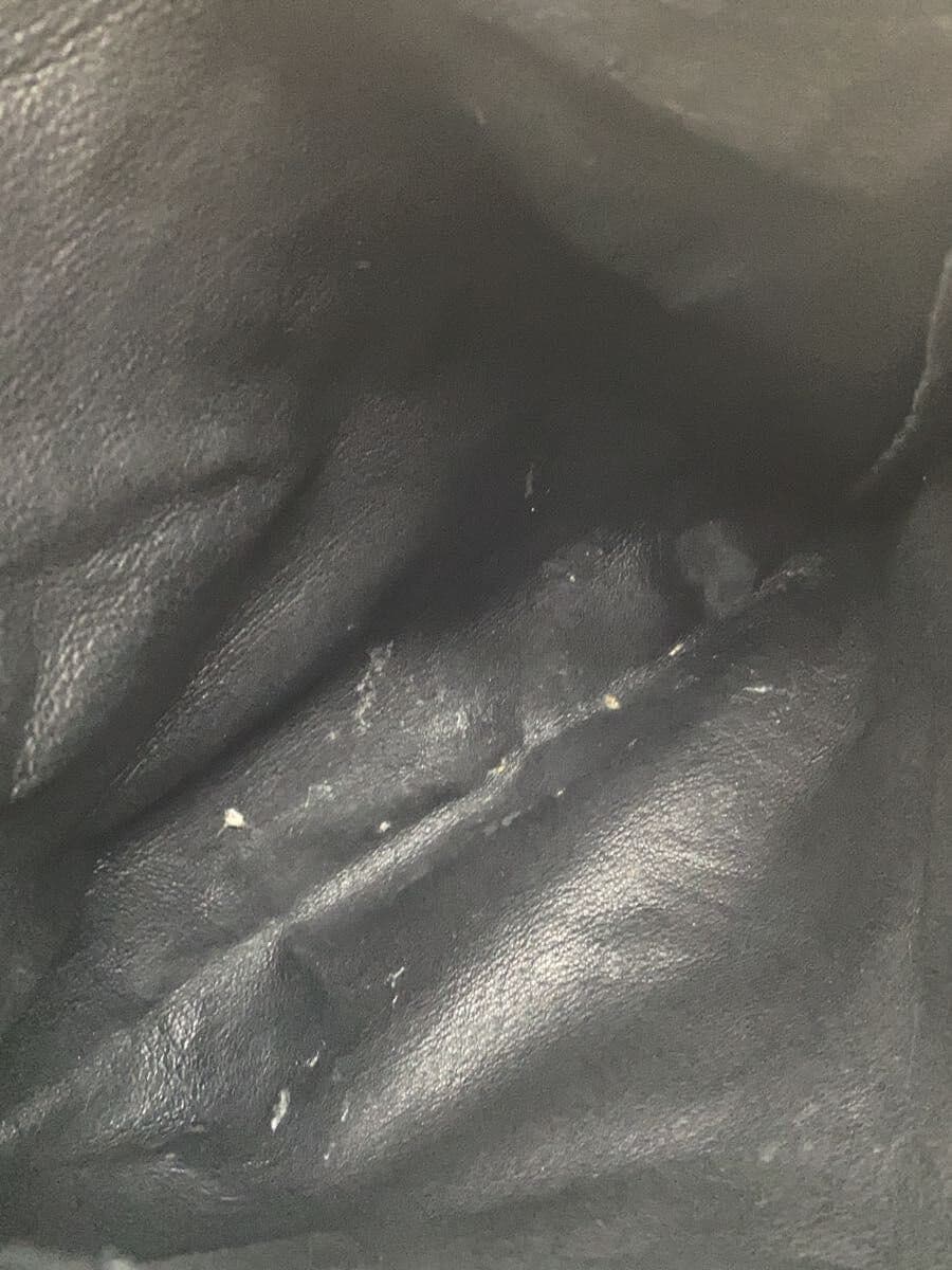 COOTIE shoulder bag suede BLK plain 6