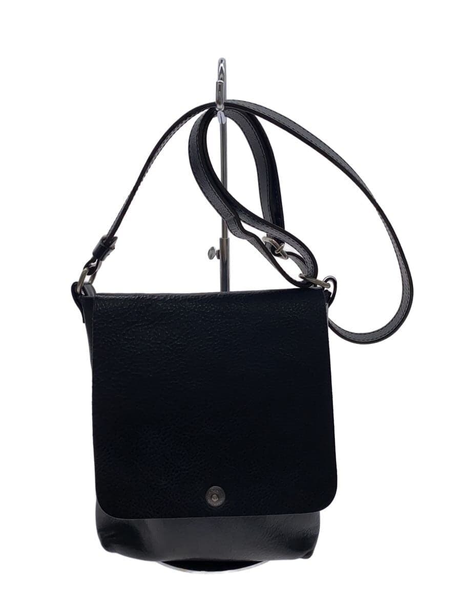 ANTIDOTE BUYERS CLUB Shoulder Bag Leather Black Solid Color