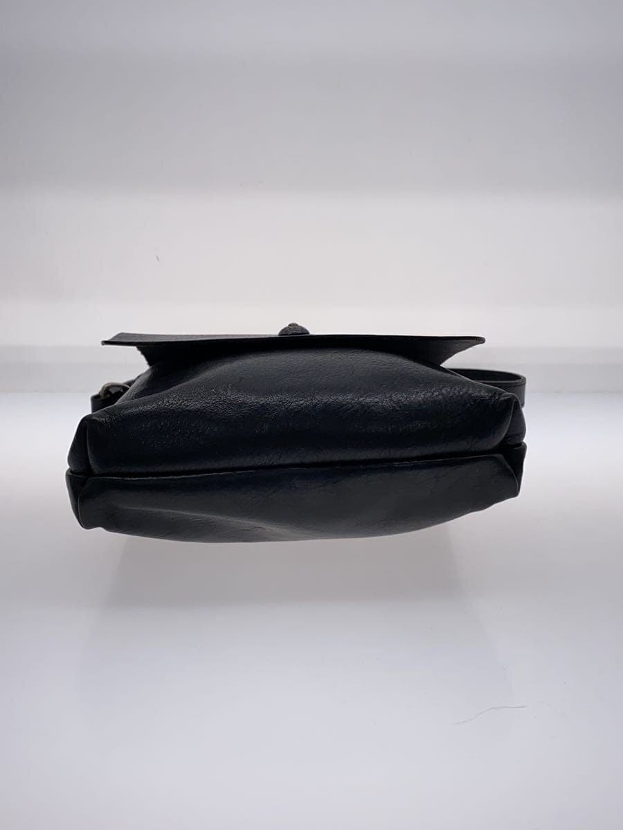 ANTIDOTE BUYERS CLUB Shoulder Bag Leather Black Solid Color 4