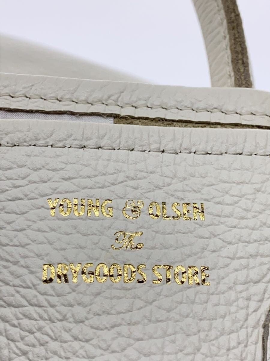YOUNG & OLSEN Tote Bag Leather Cream 5